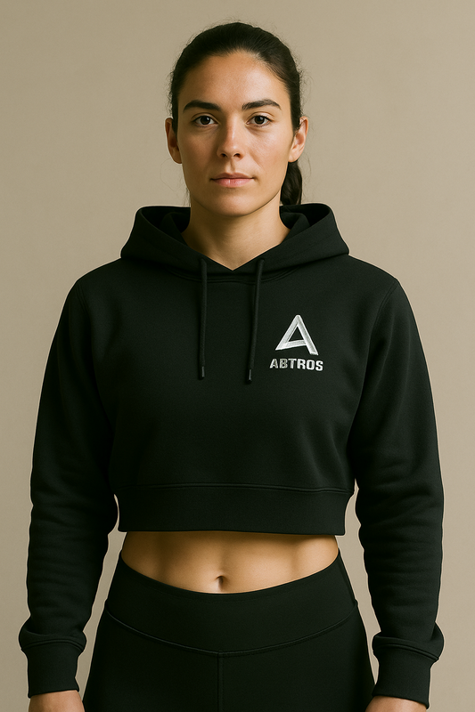 Sudadera Cropped “Virtus Femme” — BELLATRIX